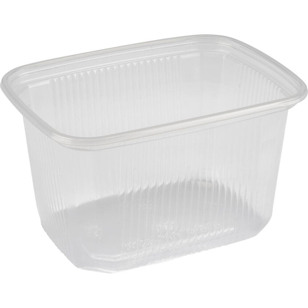 Plastbakke, 10,8x8,1x6,2cm, 300 ml, klar, PP - 1000 stk
