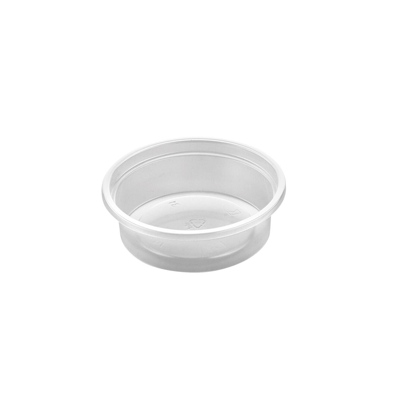 Plastbakke 3050 rund PP-HO klar 1000 stk pr kar
