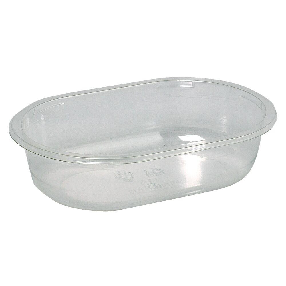 Plastbakke A-Pet klar menuserie 1-rums biret 525 ml 17,60cm - 750 stk