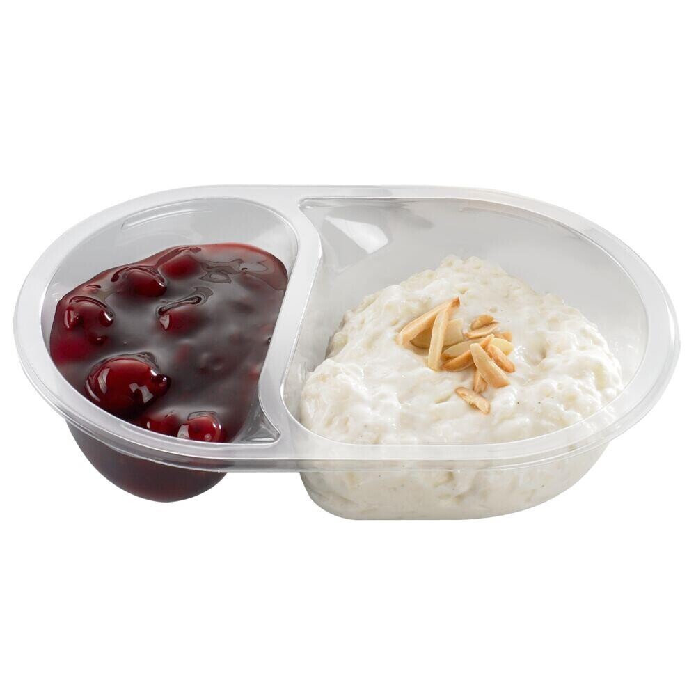 Plastbakke A-Pet klar menuserie 2-rums biret 155/275 ml 17,60cm - 900 stk