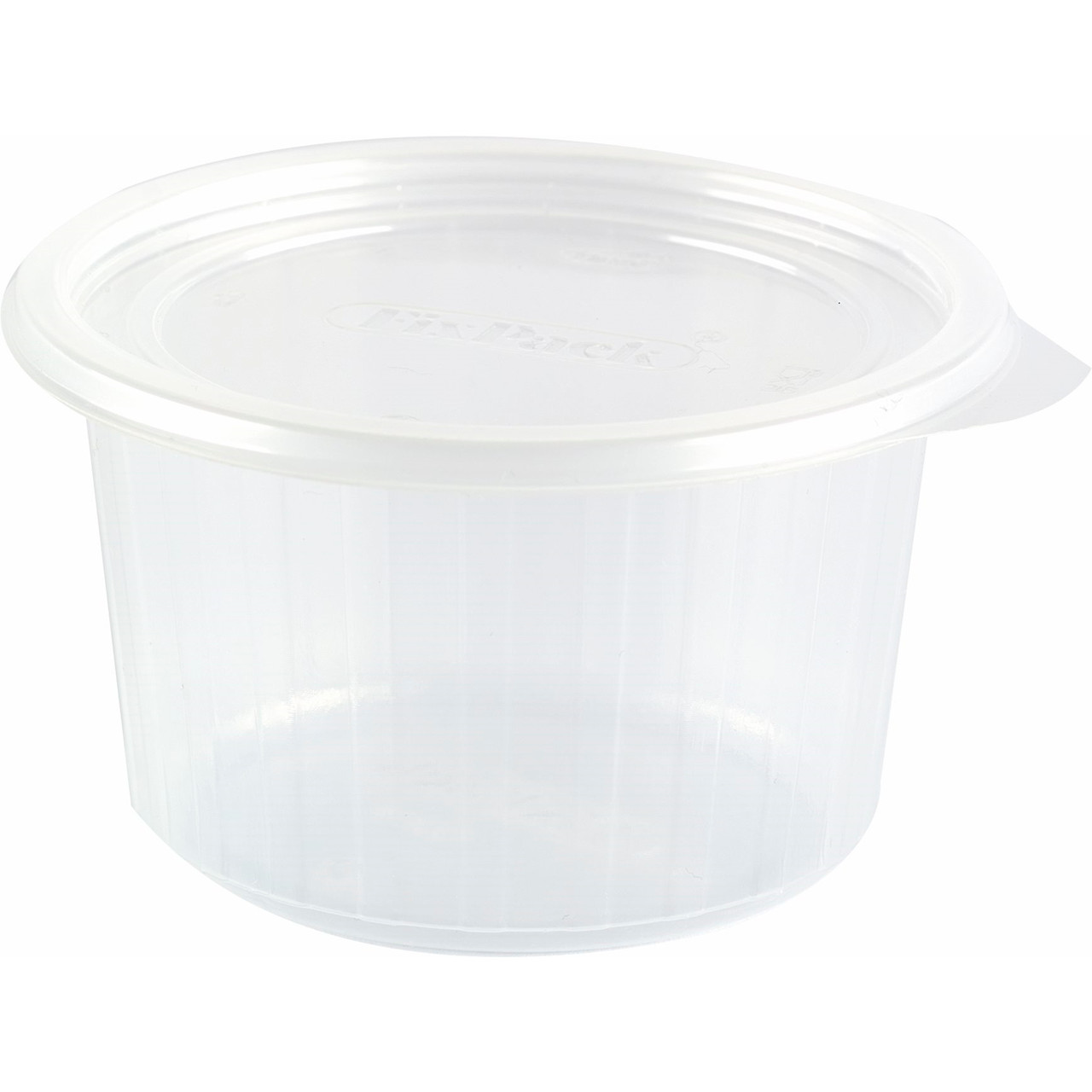 Plastbakke Fixpack PP rund klar 300 ml - 700 stk