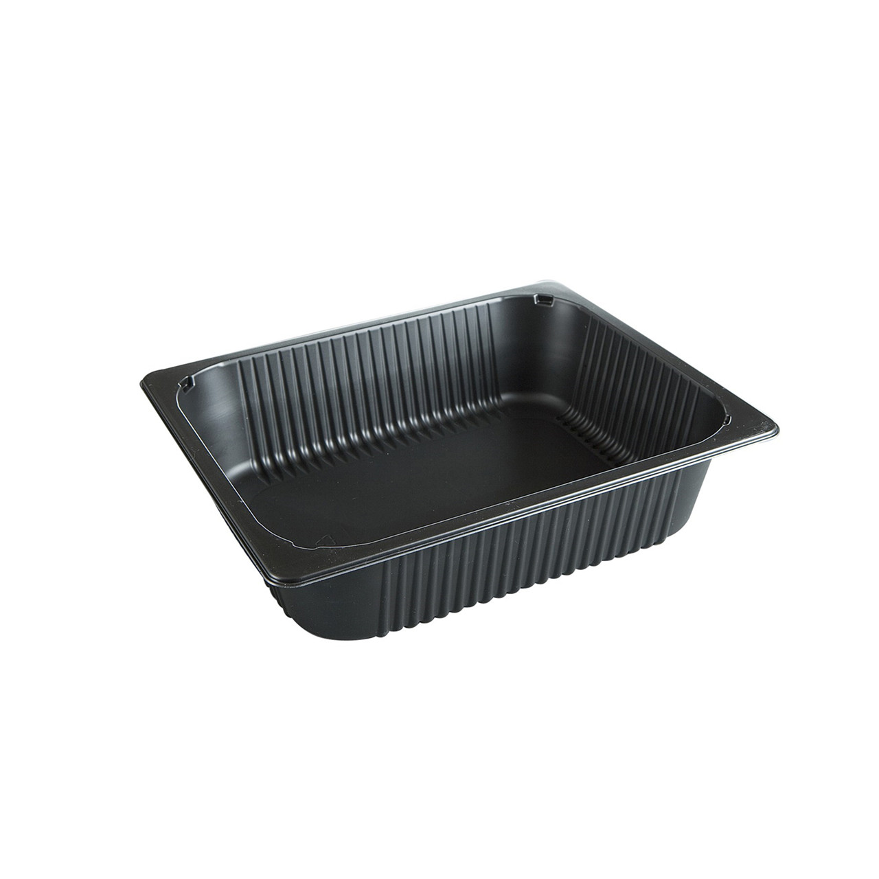Plastbakke - GastroNorm ekstra høj - PP sort P2325-80 - 4895 ml - 92 stk