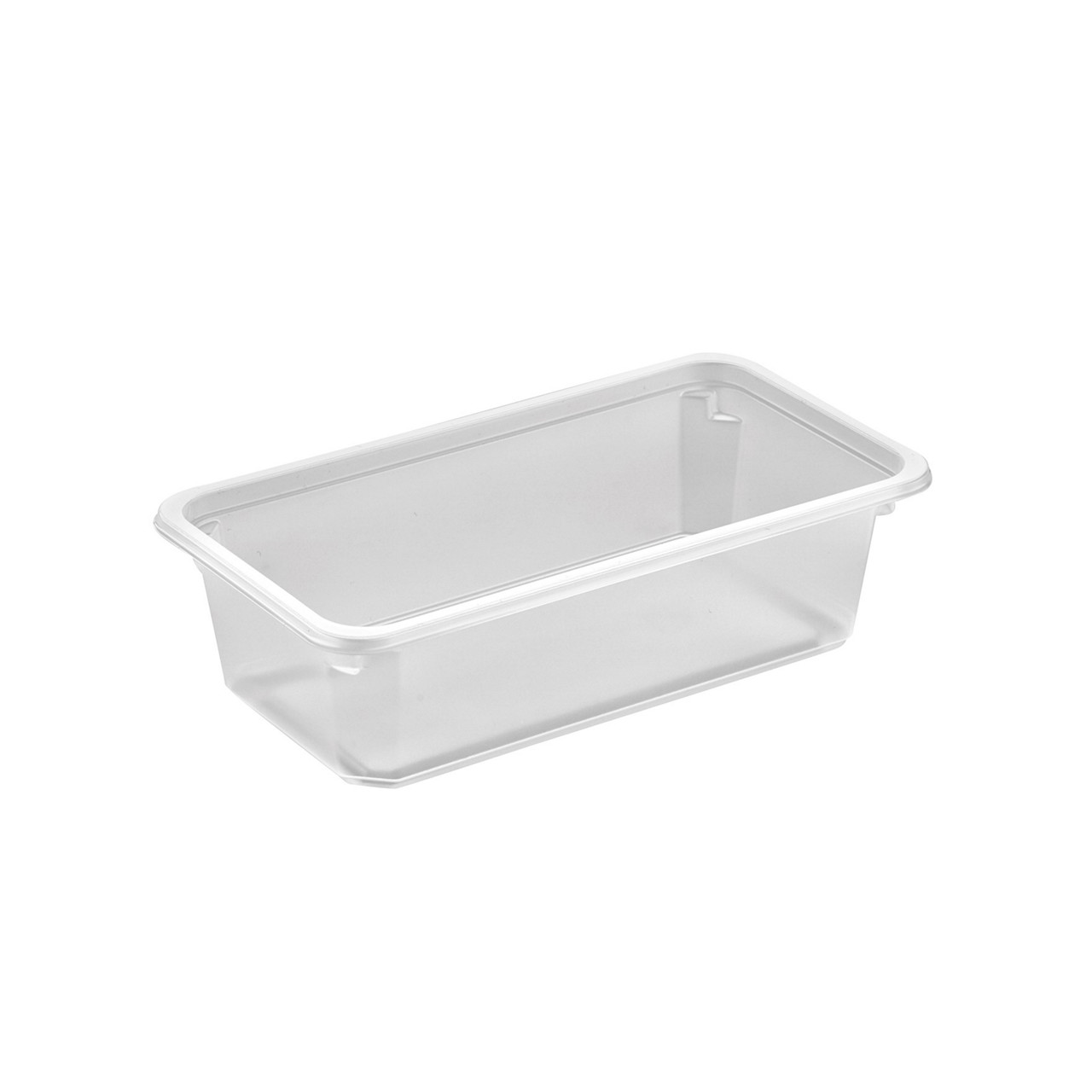 Plastbakke K2182-1F PP natur 178x98x50mm 605ml 608stk/ka