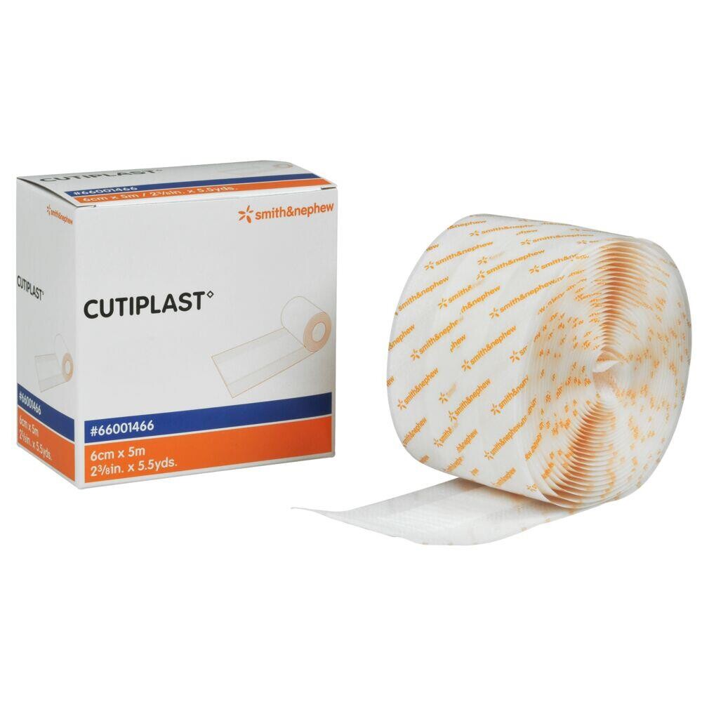 Plaster - Cutiplast 6 cm x 5 m - På rulle - Hvid