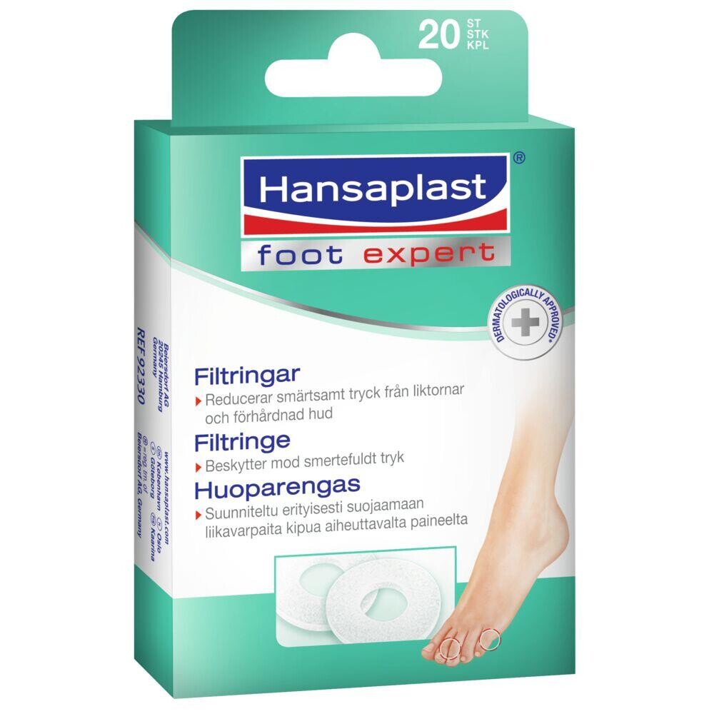 Plaster Hansaplast selvklæbende 3x2,50 cm - 20 stk