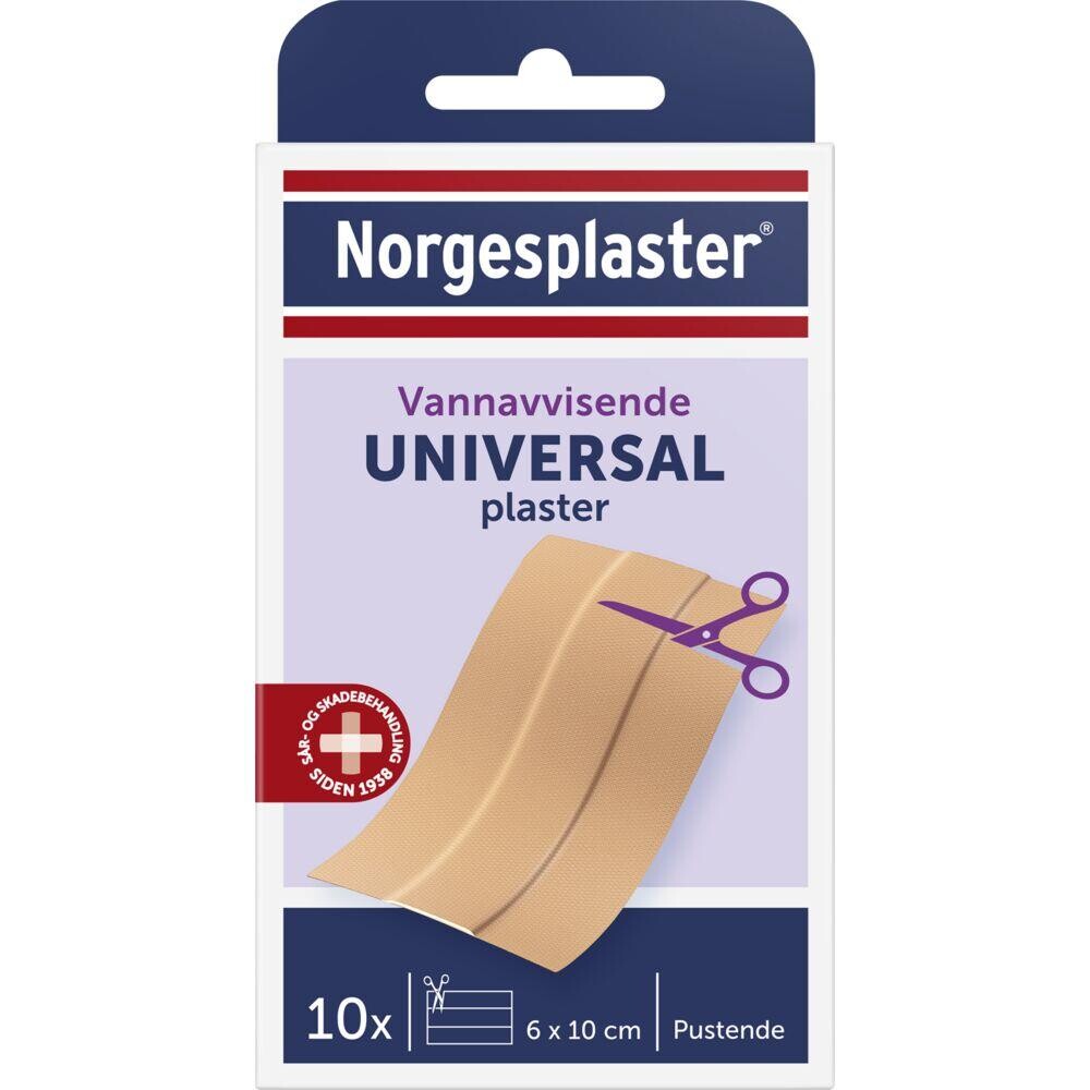 Plaster Kvikk Universal Vandfast 6 X 10 Cm - 10 stk