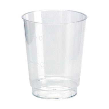 Plastglas 4 cl snapseglas PS Klar - 20 pk x 50 stk/krt