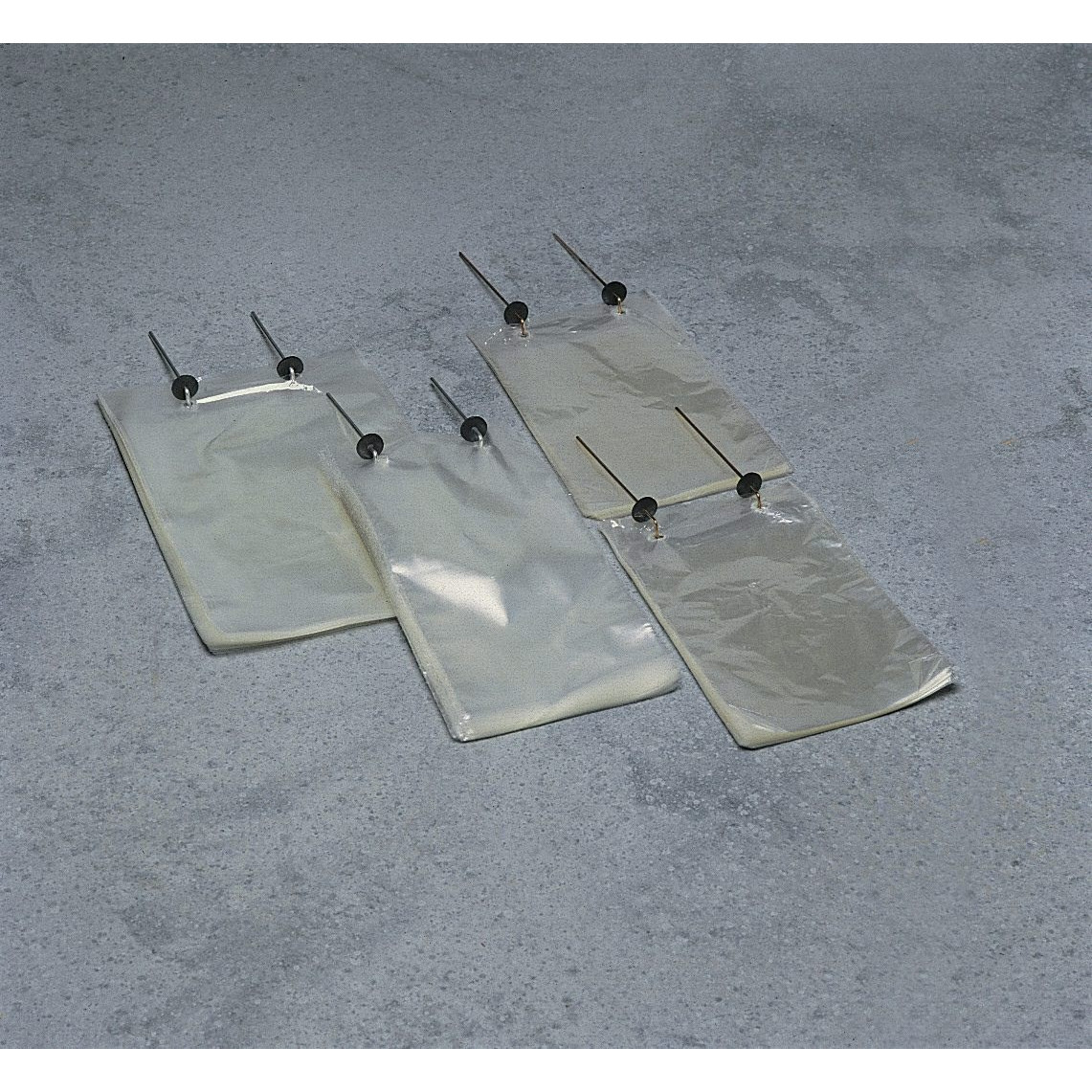 Plastikpose på bøjle - 220x350x40+40 mm - 30 my - PP - 2000 stk.