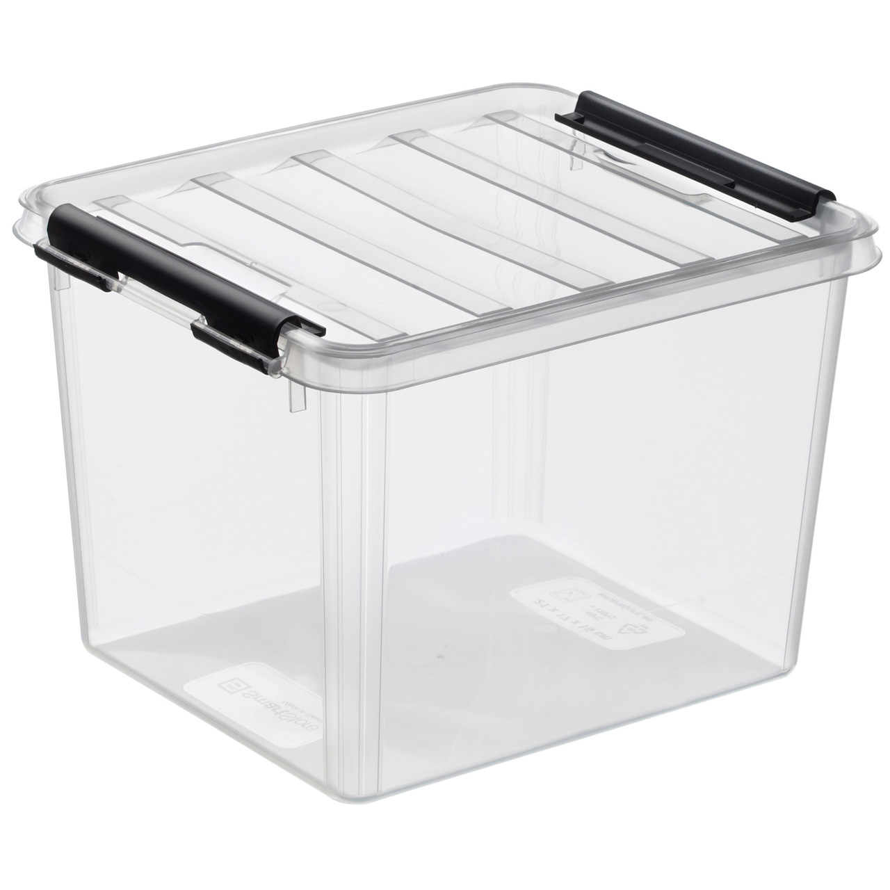 Opbevaringskasse - SmartStore klar 3 liter med låg 21x17x15 cm