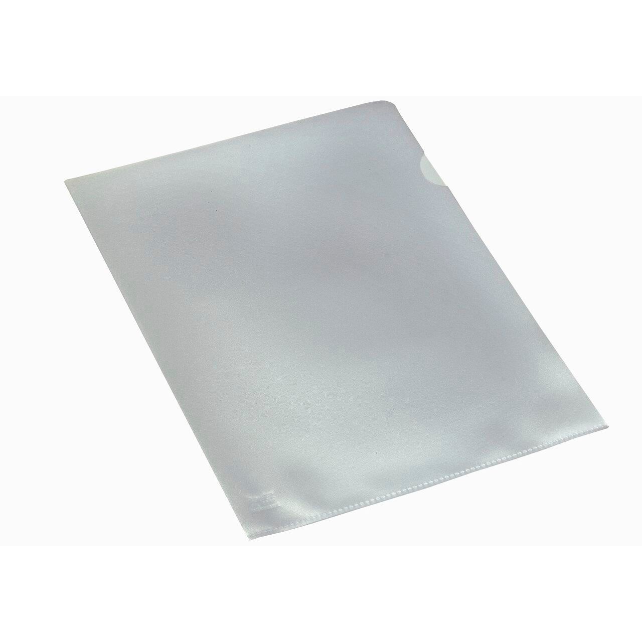 Plastomslag Bantex A4 0,11mm præget 100stk pr. pak