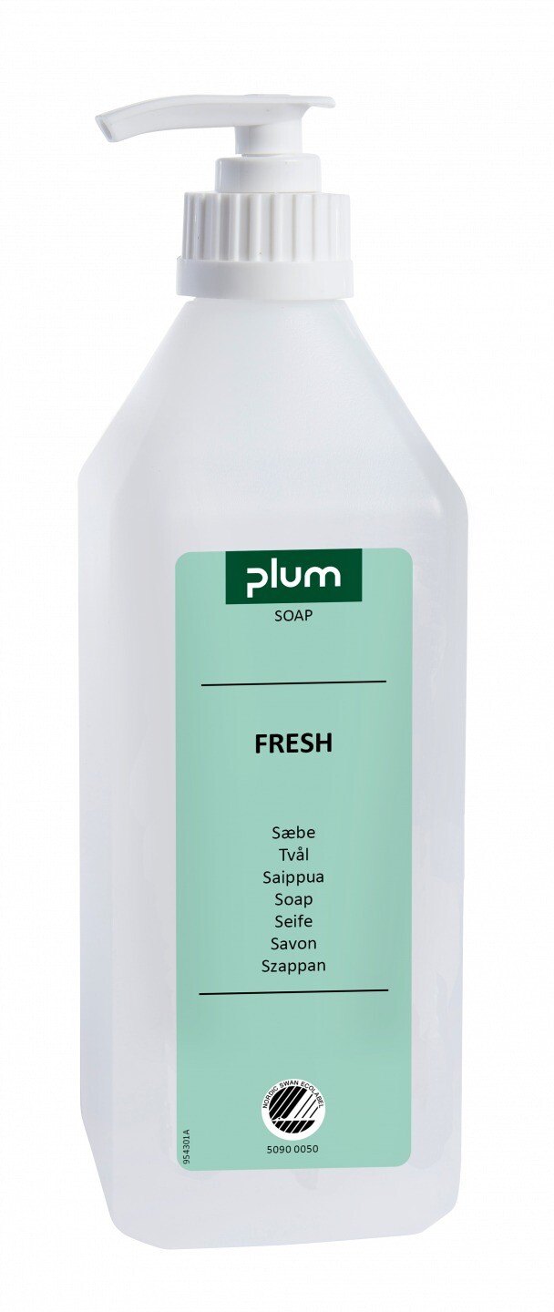 Plum Fresh 600 ml Pumpeflaske - Håndsæbe