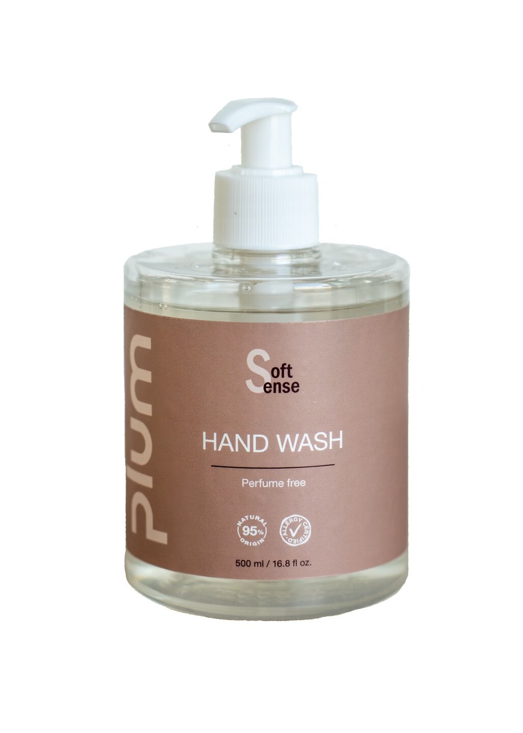 Håndsæbe - Plum Soft Sense 500 ml parfumefri