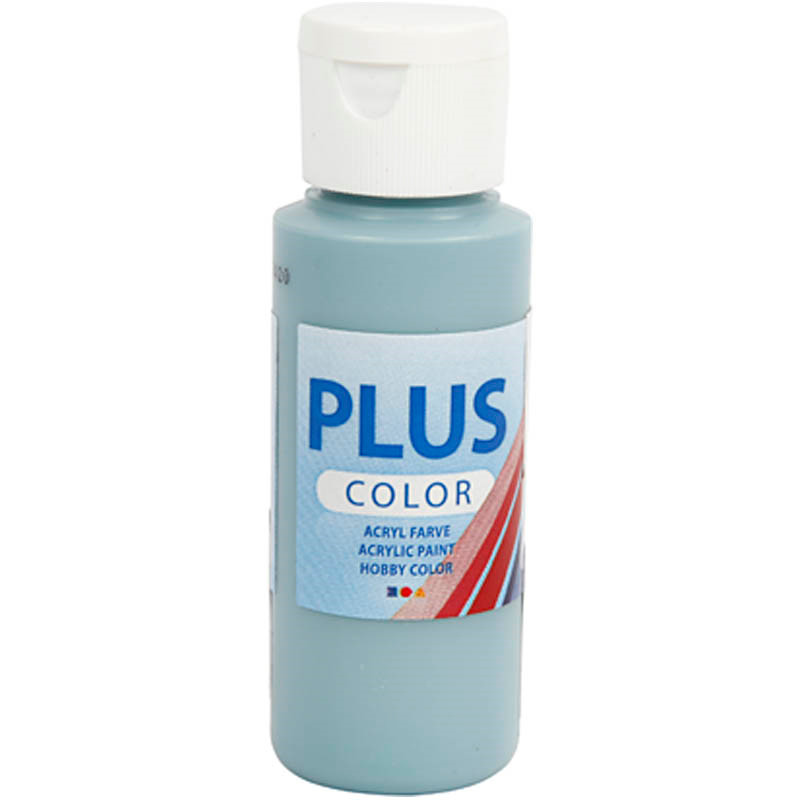 Plus Color hobbymaling, dusty blue, 60ml