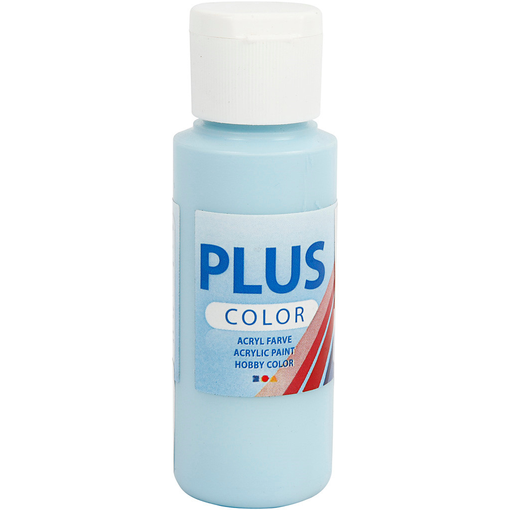 Plus Color hobbymaling ice blue - 60 ml