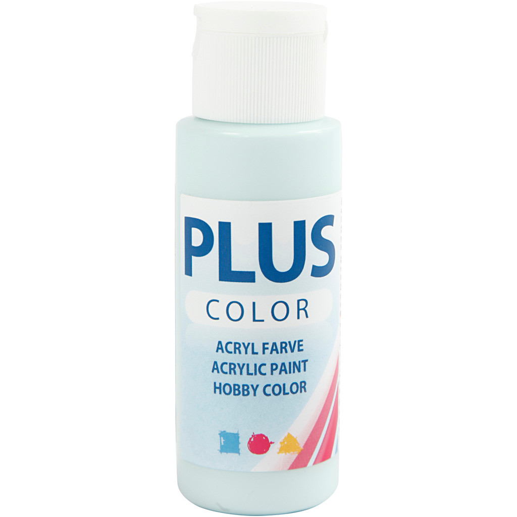 Plus Color hobbymaling, mint green, 60ml