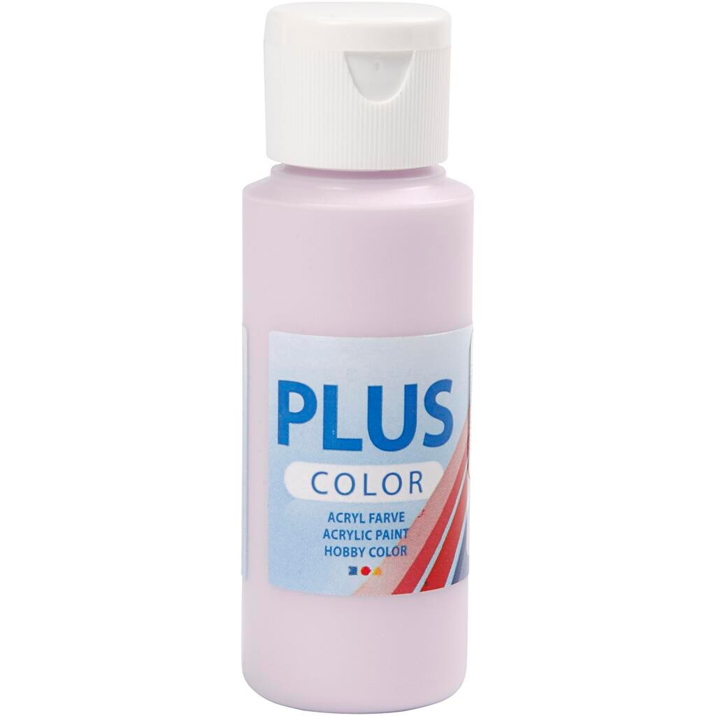 Plus Color hobbymaling pale lilac - 60 ml