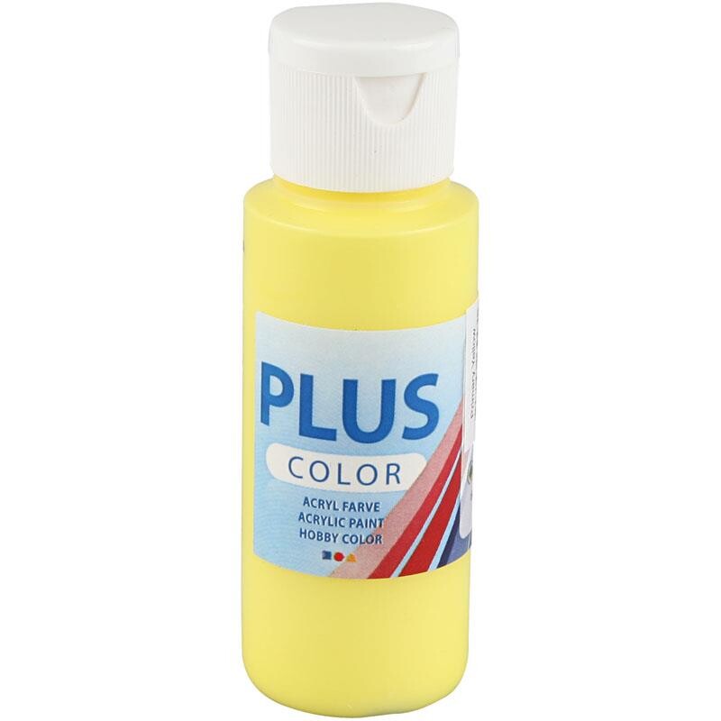 Plus Color hobbymaling primary yellow - 60 ml