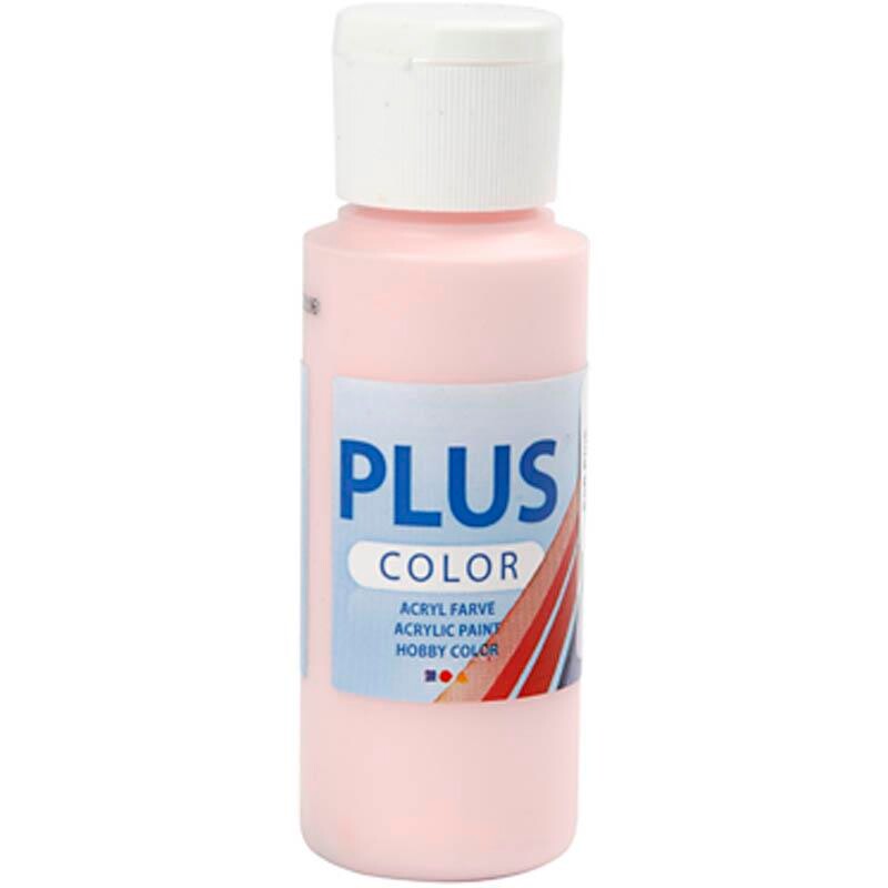 Plus Color hobbymaling soft pink - 60 ml