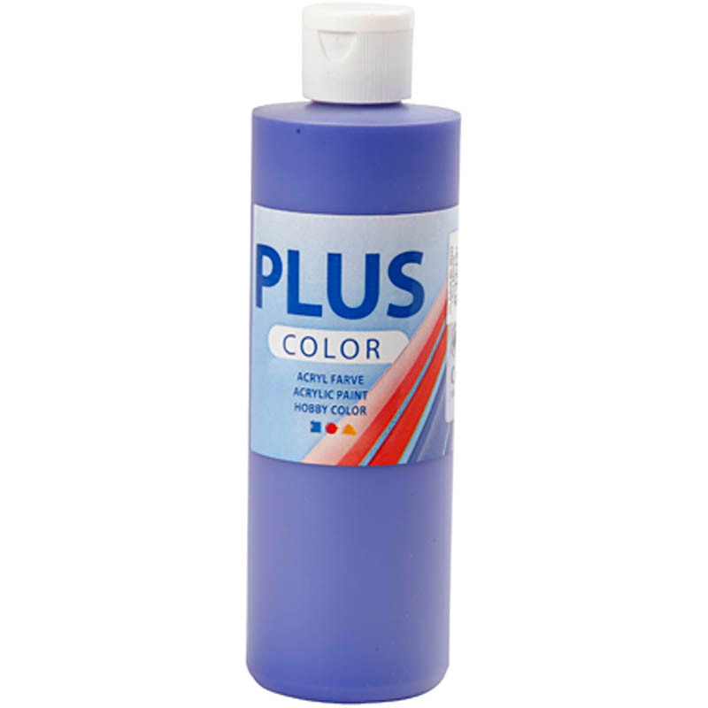 Plus Color hobbymaling, ultra marine, 250ml