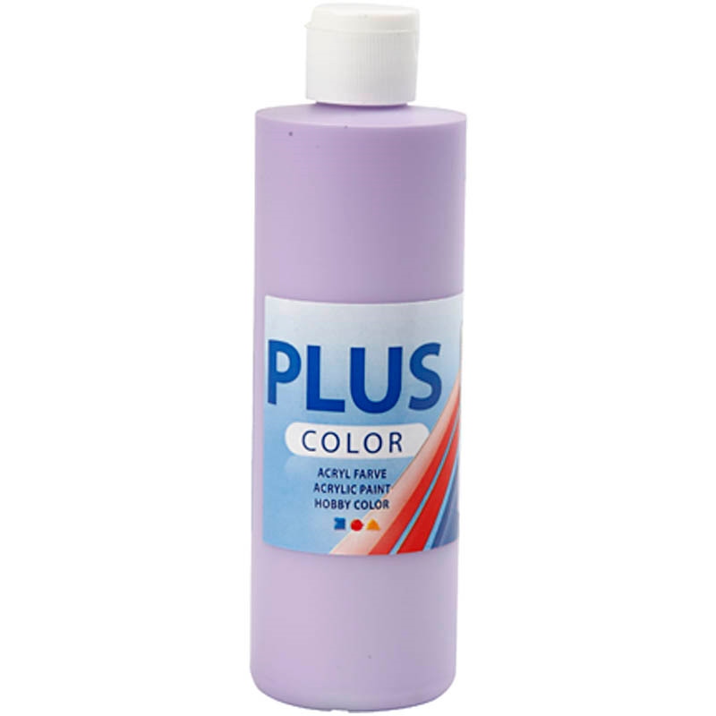 Plus Color hobbymaling, violet, 250ml