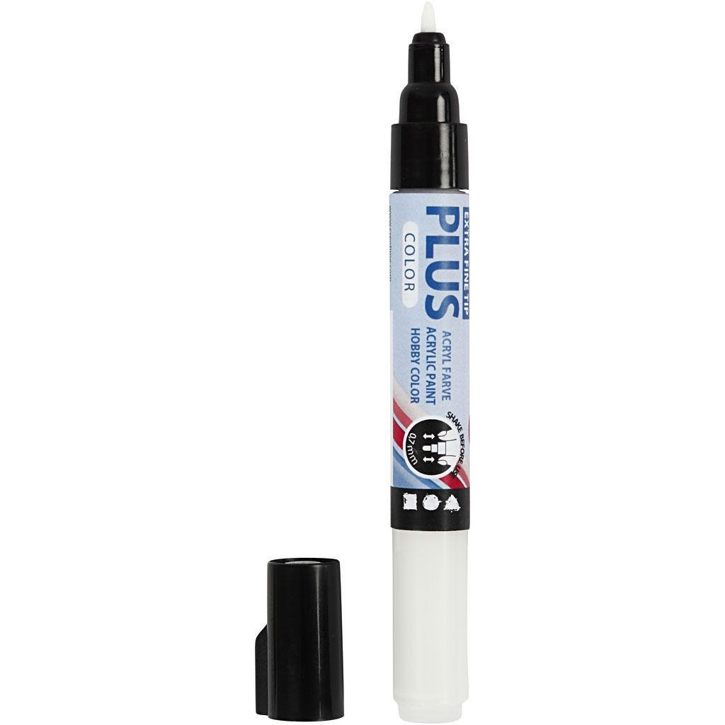 Plus Color tusch | råhvid | streg 0.7 mm