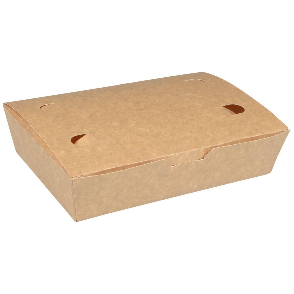 Pølsebakker ABENA 20x14x5cm brun stor - 400 stk