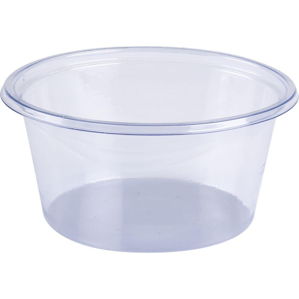 Portionsbæger - RPET - Klar - 100 ml - Ø7,5 cm - Højde 3,5 cm - 1000 stk
