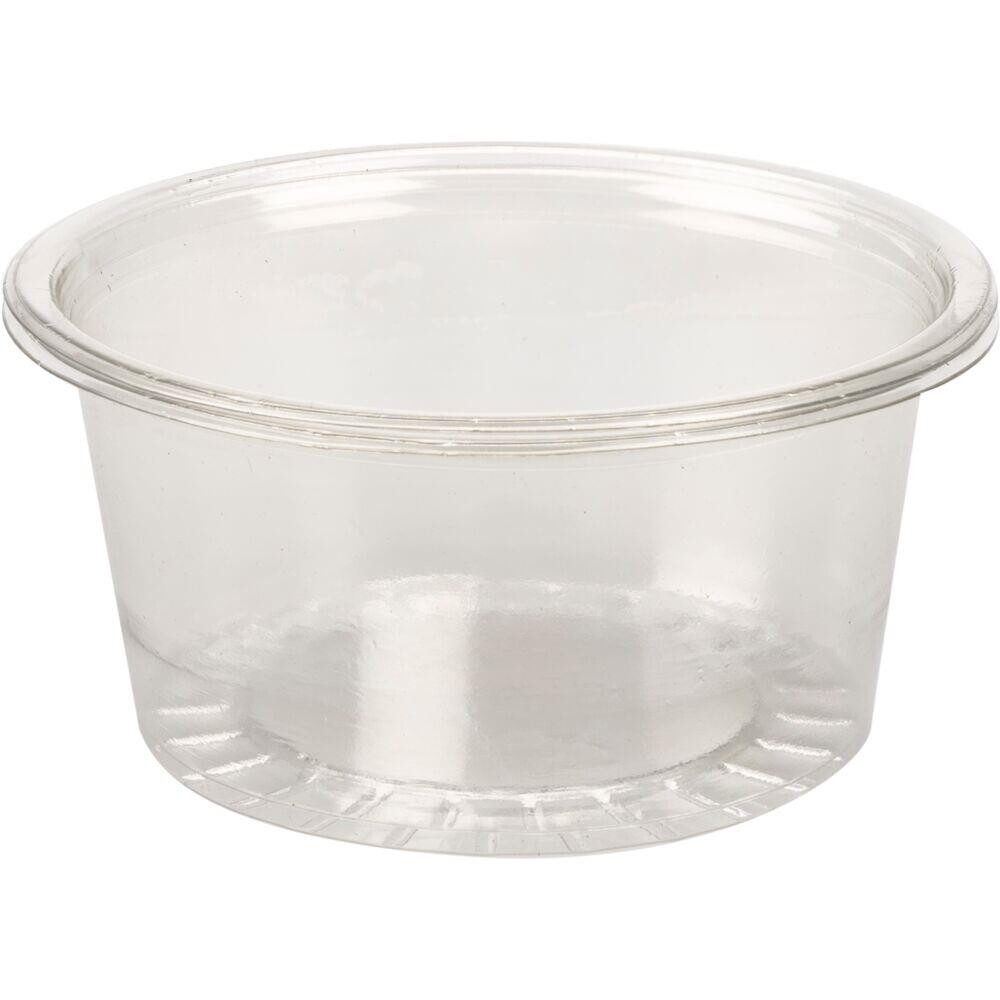 Portionsbæger, ABENA Cater-Line, 3,6cm, Ø7,5cm, 100 ml, klar, PET/RPET - 1000 stk