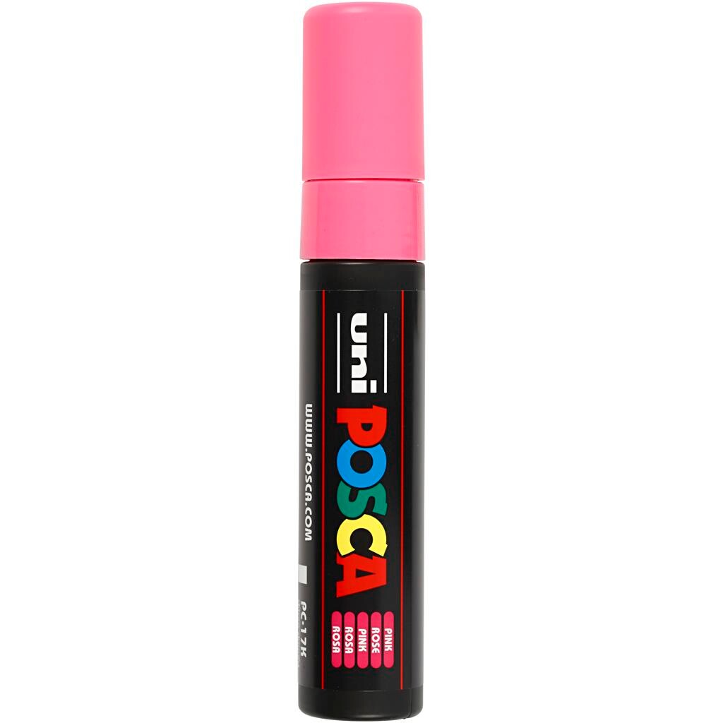 Posca Marker stregtykkelse: 15 mm PC-17K pink extra broad - 1 stk