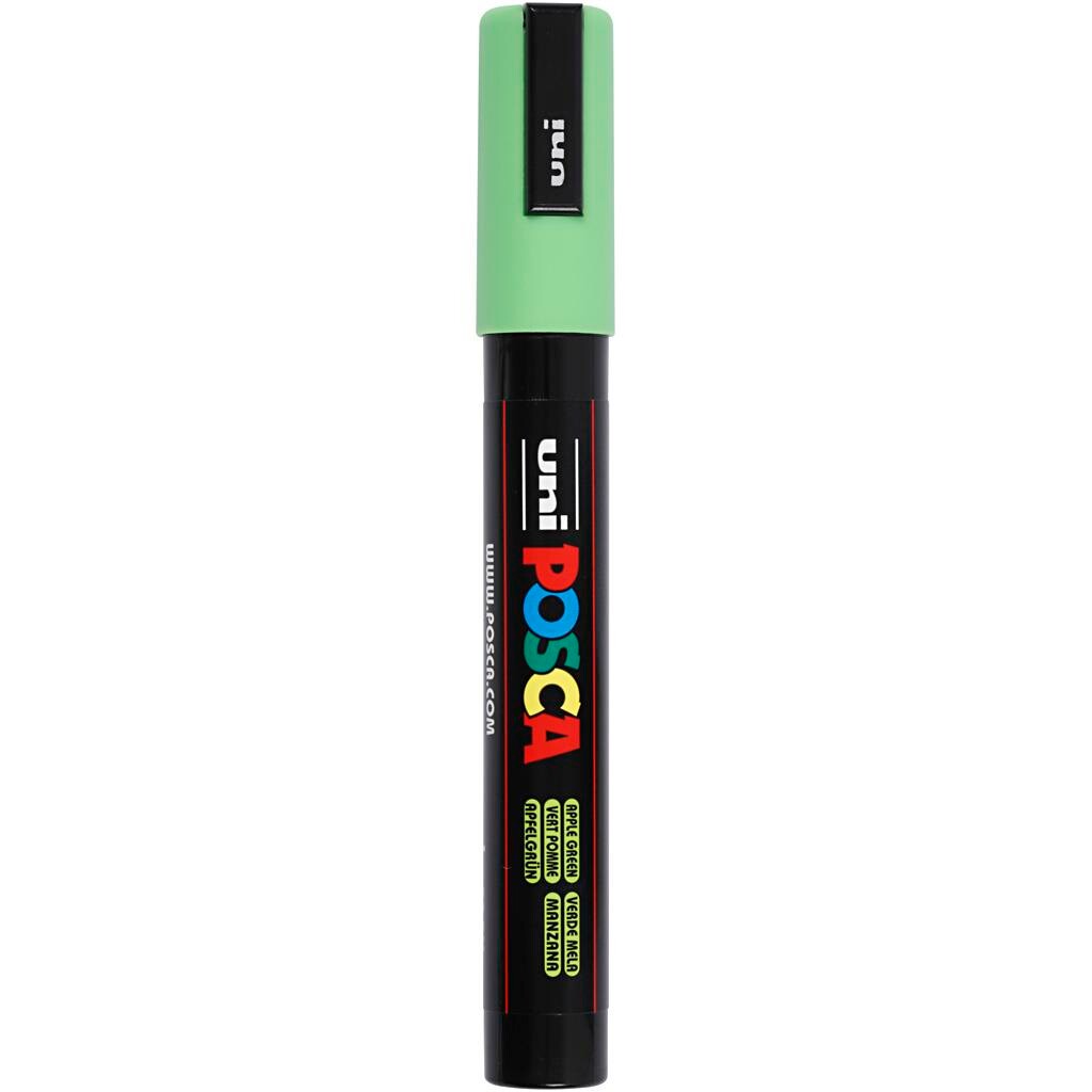 Tusch - Posca PC-5M - Apple Green - 2,5 mm - 1 stk