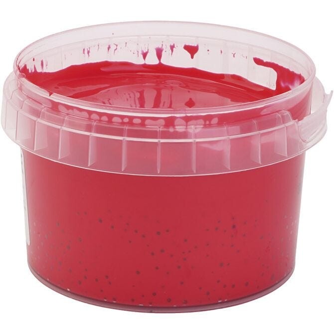 Fingermaling PRIMO, rød, 250 ml