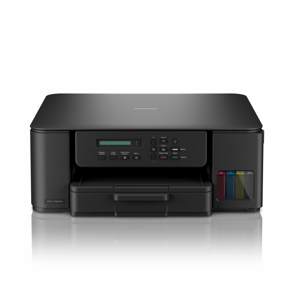 Printer, Brother DCP-T580DW alt-i-én Ink Tank-printer, sort