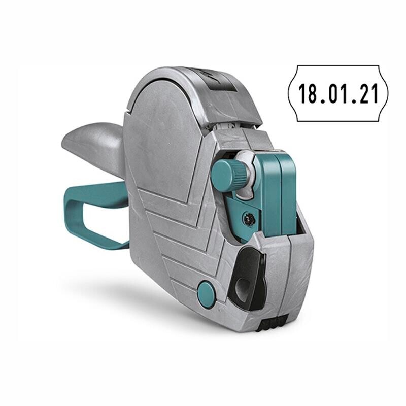 Prismærkepistol - METO BASIC S 822 - 1 linje 8 tegn - Grå - 1 stk