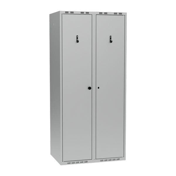 PRO Garderobeskab Komb. A - 800 x 550 x 1752 - Grå