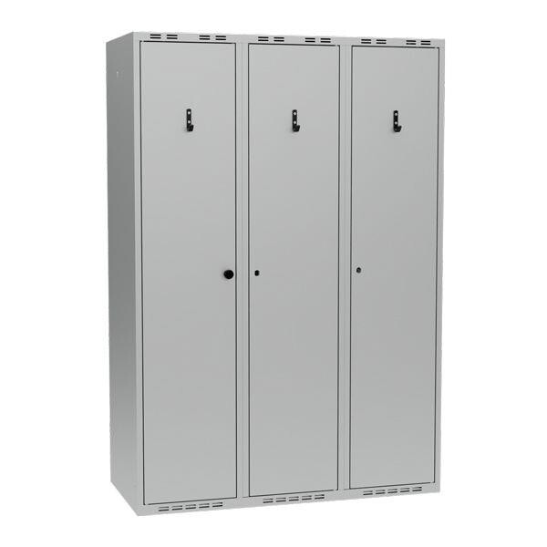 PRO Garderobeskab Komb. G - 1000 x 550 x 1752 - Grå