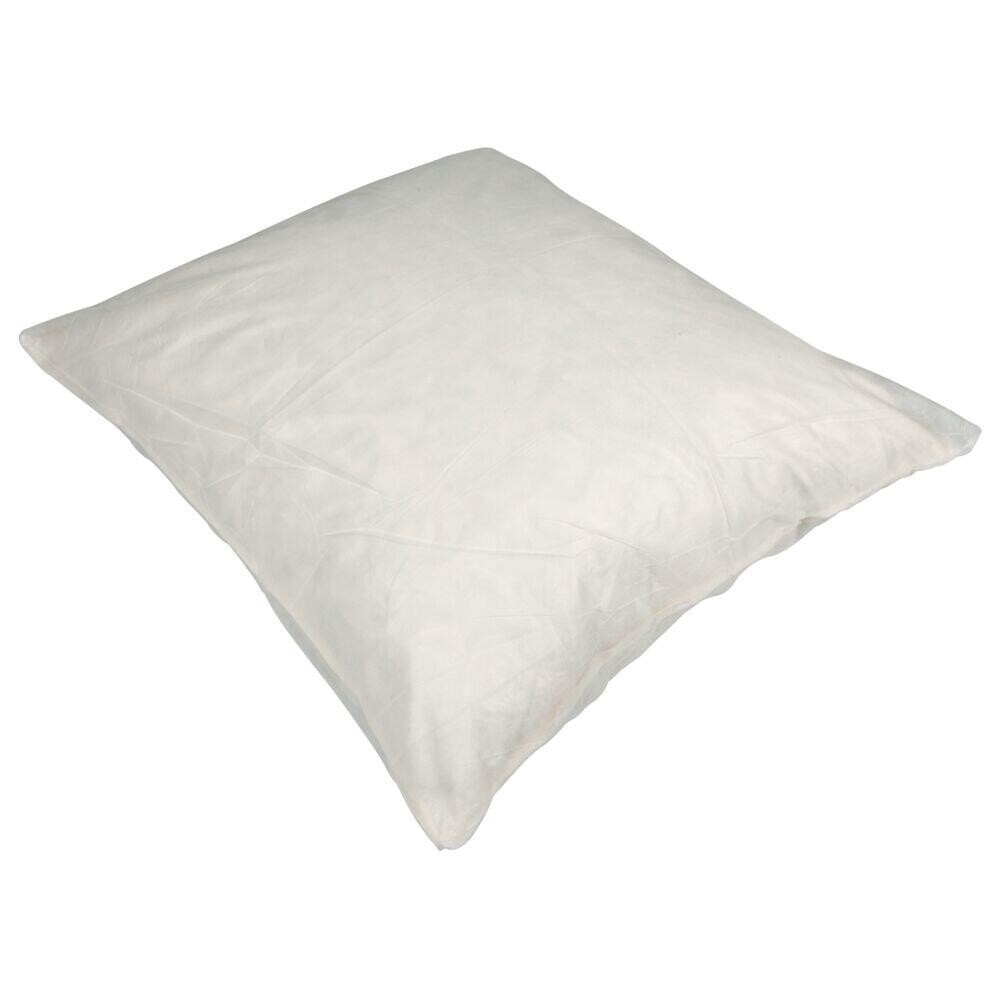 Pudebetræk ABENA 65x65x10cm hvid engangs - 100 stk