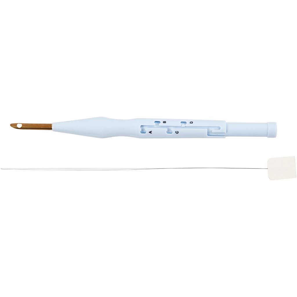 Punch needle, L: 19 cm, 1stk.