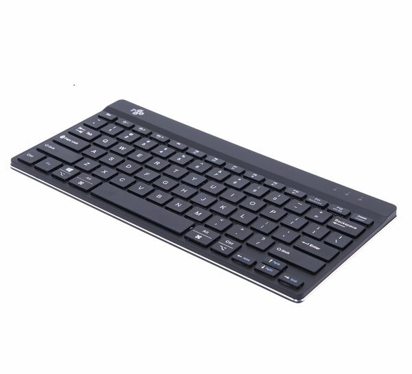 Tastatur - R‐Go Compact Break - Sort - Ergonomisk Bluetooth
