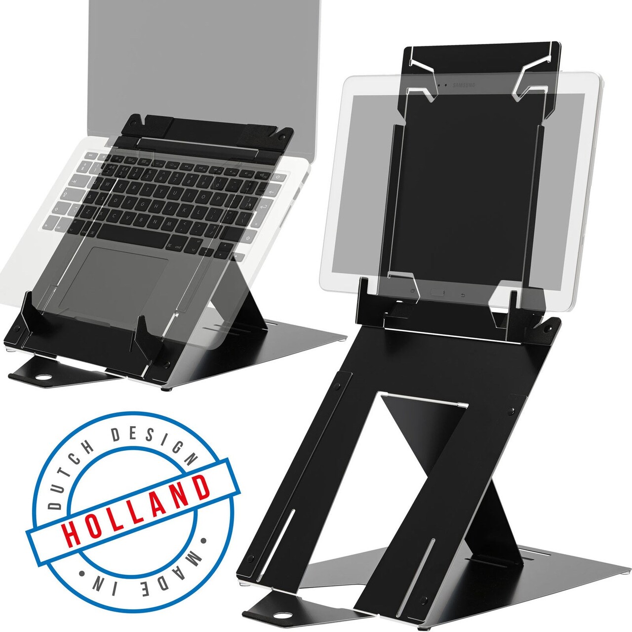 Laptop stand R-Go Riser Duo