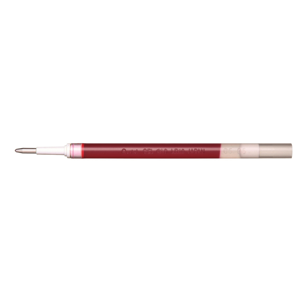 Refill t/gelpen Pentel Energel BL60/80 rød 12stk/pak - 12 stk
