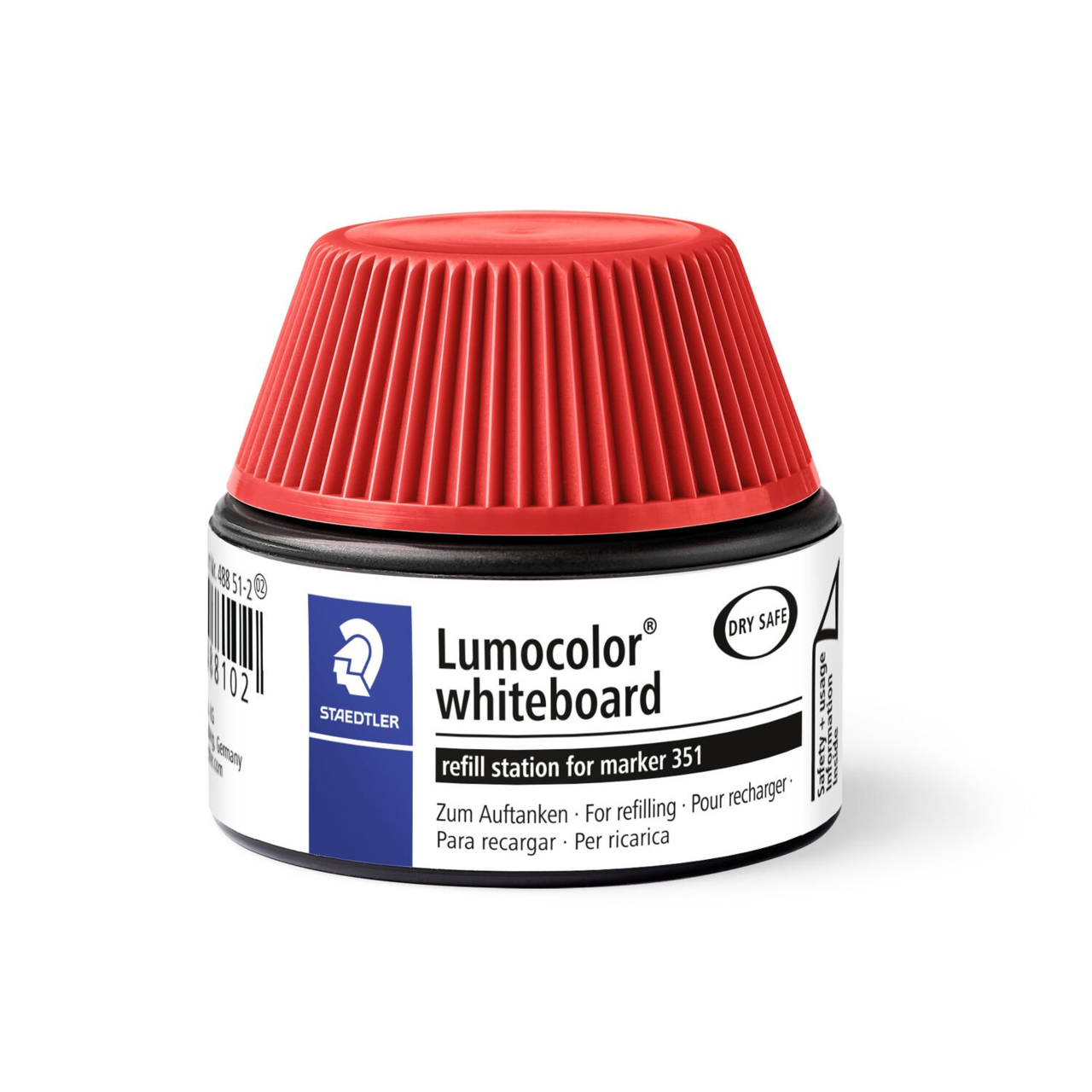 Refill, Lumocolor whiteboard refill 351/351 B Sort - 4 stk