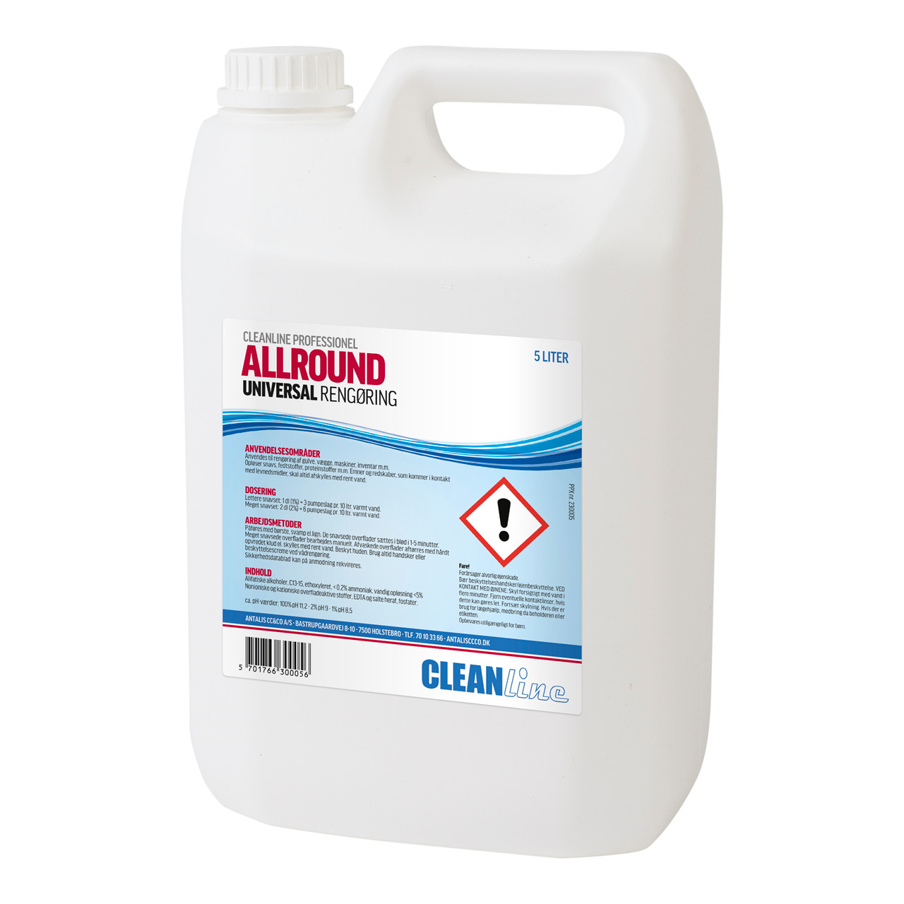 Universalrengøring - Cleanline Allround - 5 L
