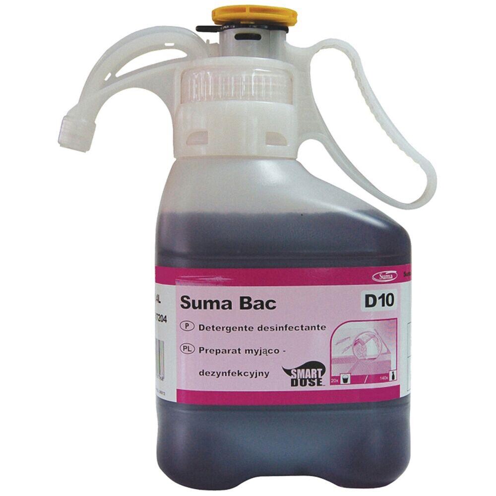Desinfektions- og rengøringsmiddel - Suma Bac D10 SmartDose 1,4L - Desinfektion - 2 stk