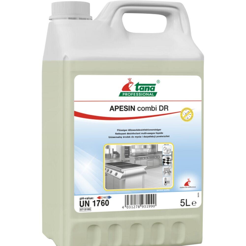 Rengørings- og desinfektionsmiddel, Tana Professional APESIN combi DR, 5 l, uden farve og parfume - 2 stk