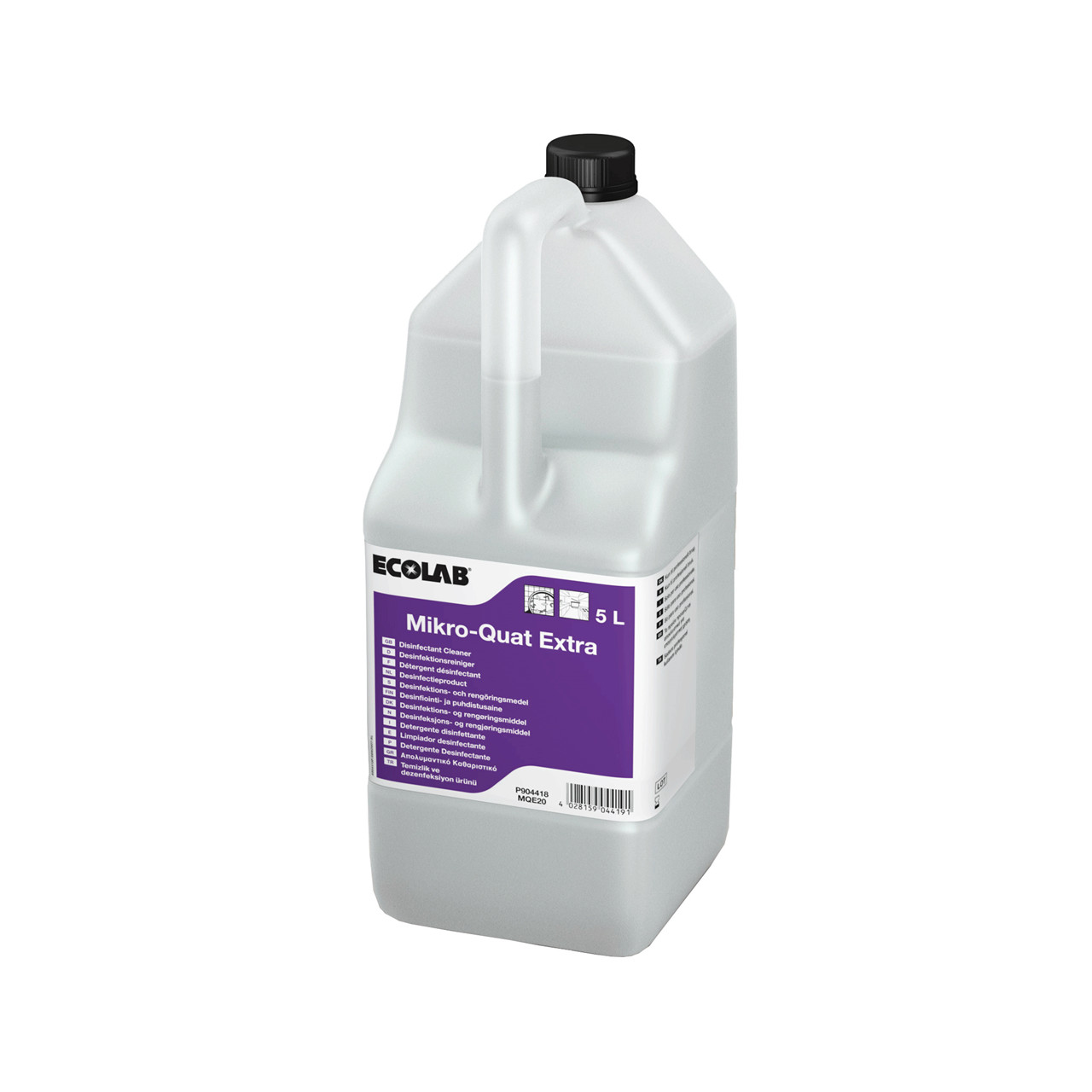 Rengøringsmiddel - Mikro-Quat Extra - 5 liter - 2 stk