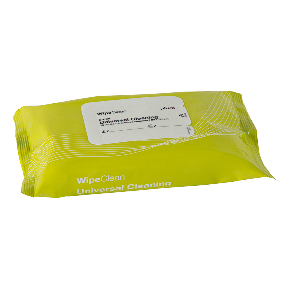 Rengøringsserviet - Plum WipeClean Universal engangs - 20 stk