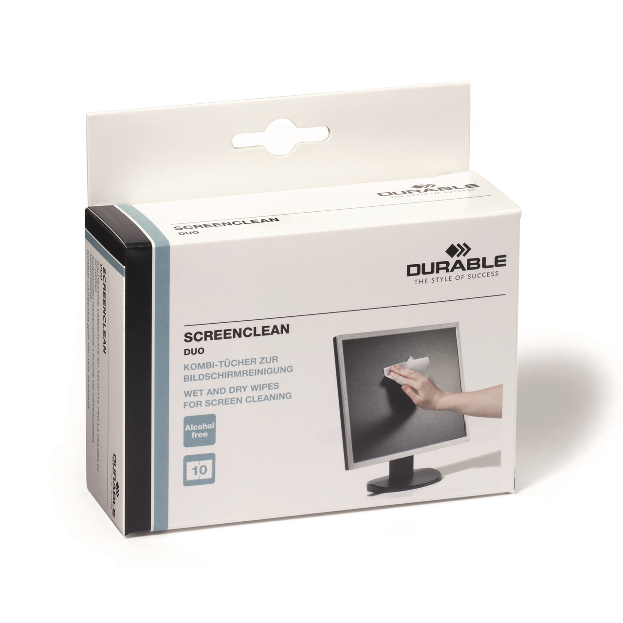Renseservietter Screenclean - 10 stk