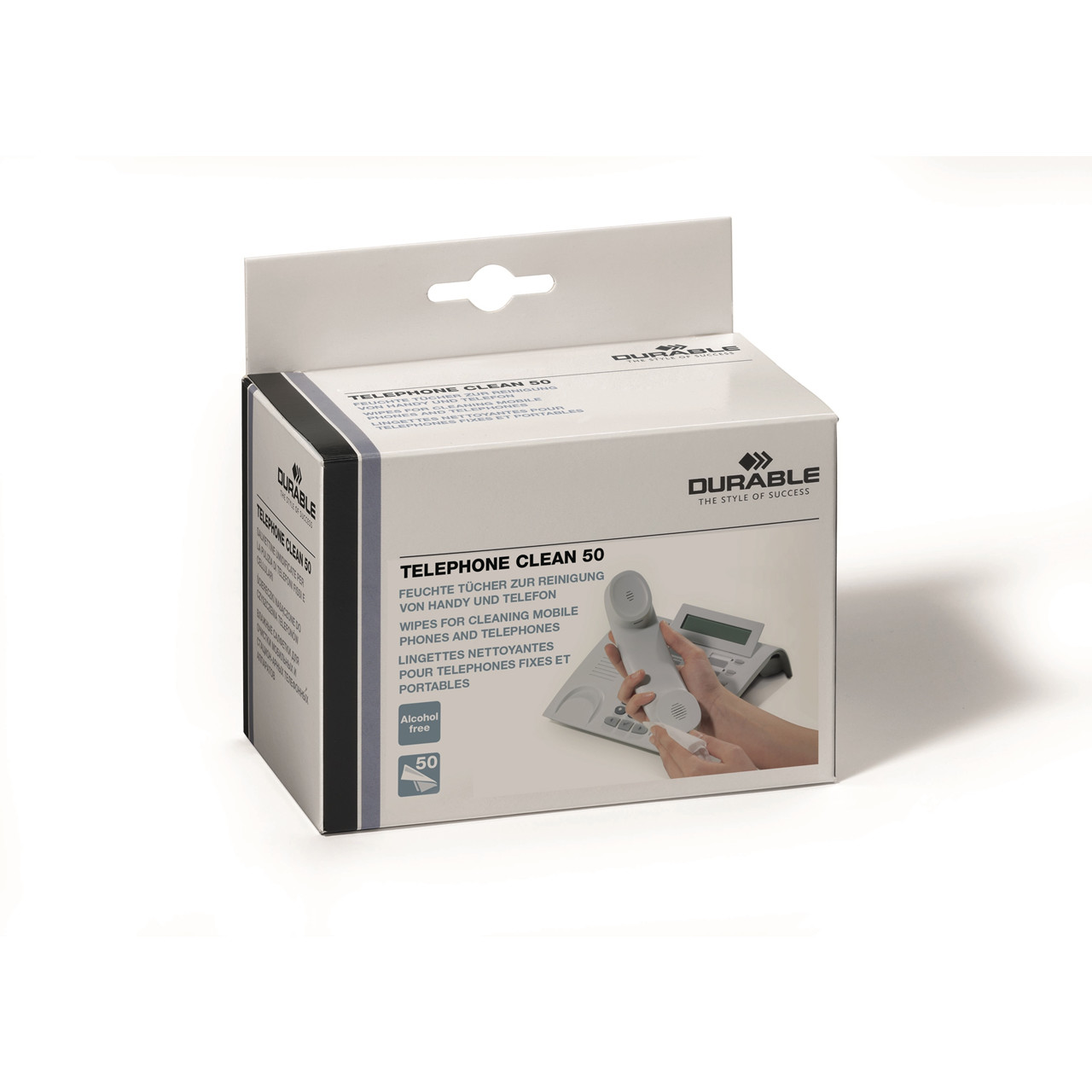 Renseservietter TELEPHONE CLEAN 50stk individuel pakket