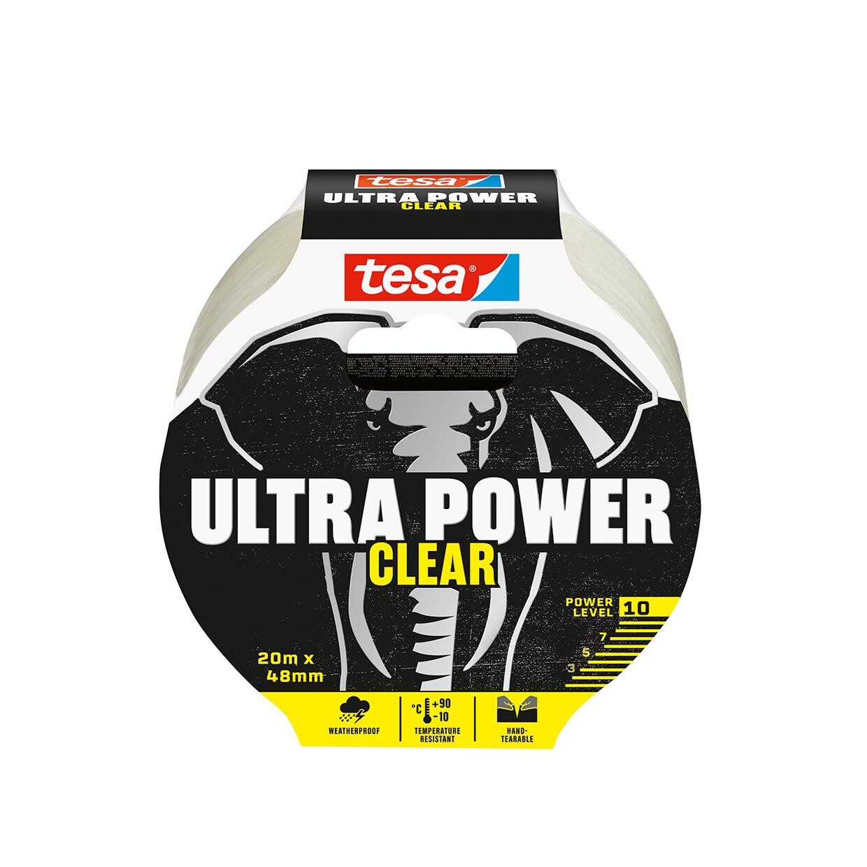 Reparationstape Ultra Power clear 48mmx20m