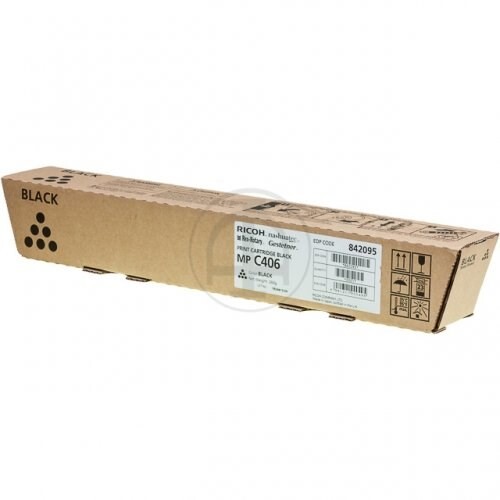 Tonerpatron - Ricoh 407345 - Sort - 17.000 sider